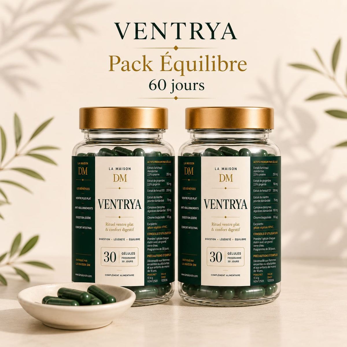 Équilibre - Pack Équilibre, 60 jours