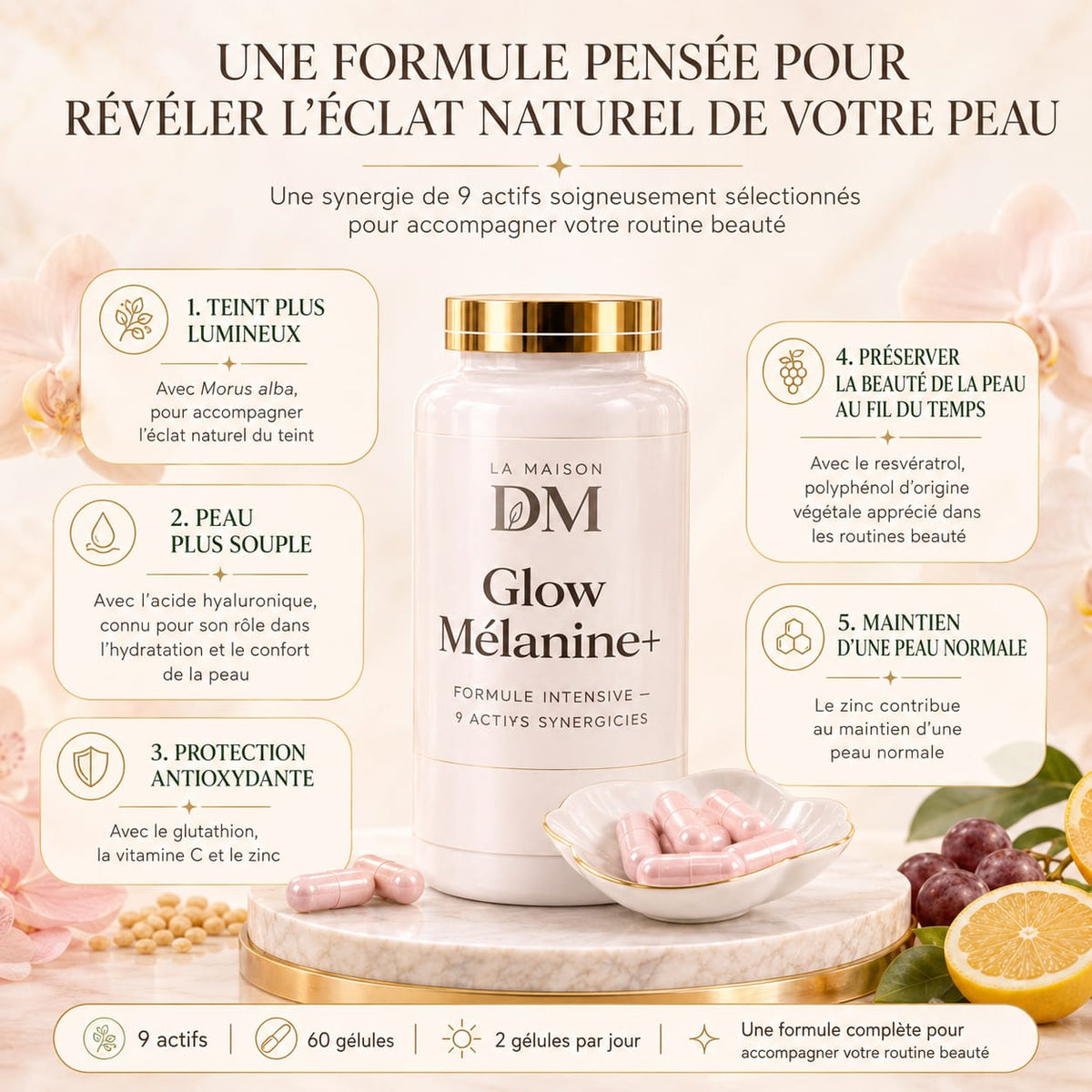 Éclat - Une formule pensée pour révéler l'éclat naturel