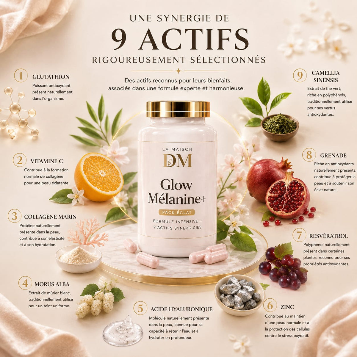 Éclat - Une synergie de 9 actifs
