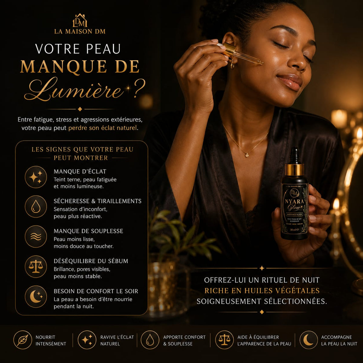 Nyara Radiance Elixir Night – LA MAISON DM