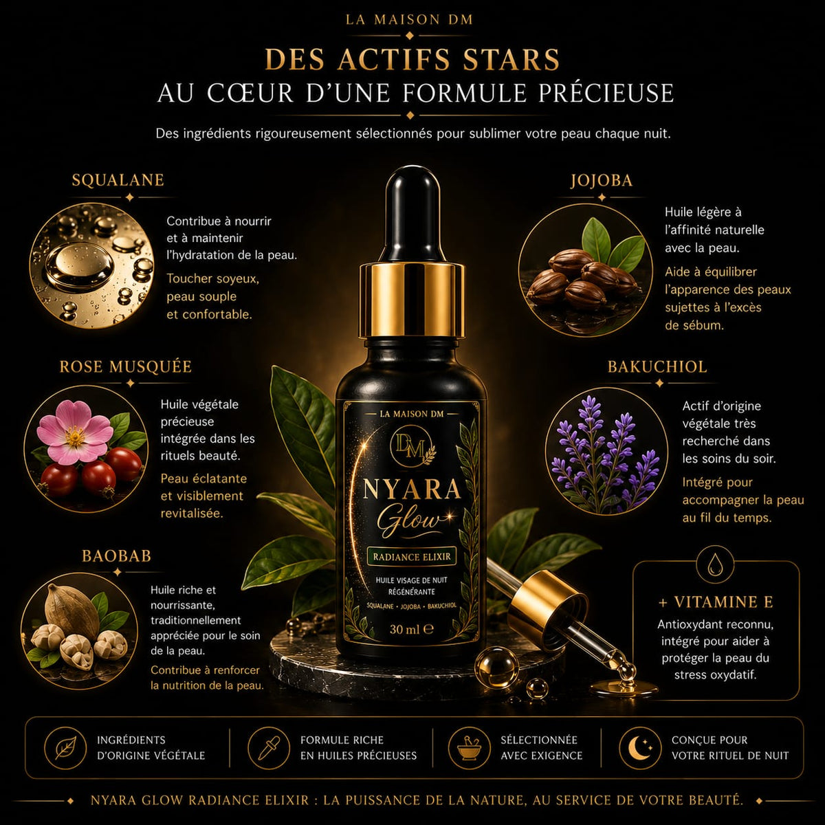 Nyara Radiance Elixir Night – LA MAISON DM