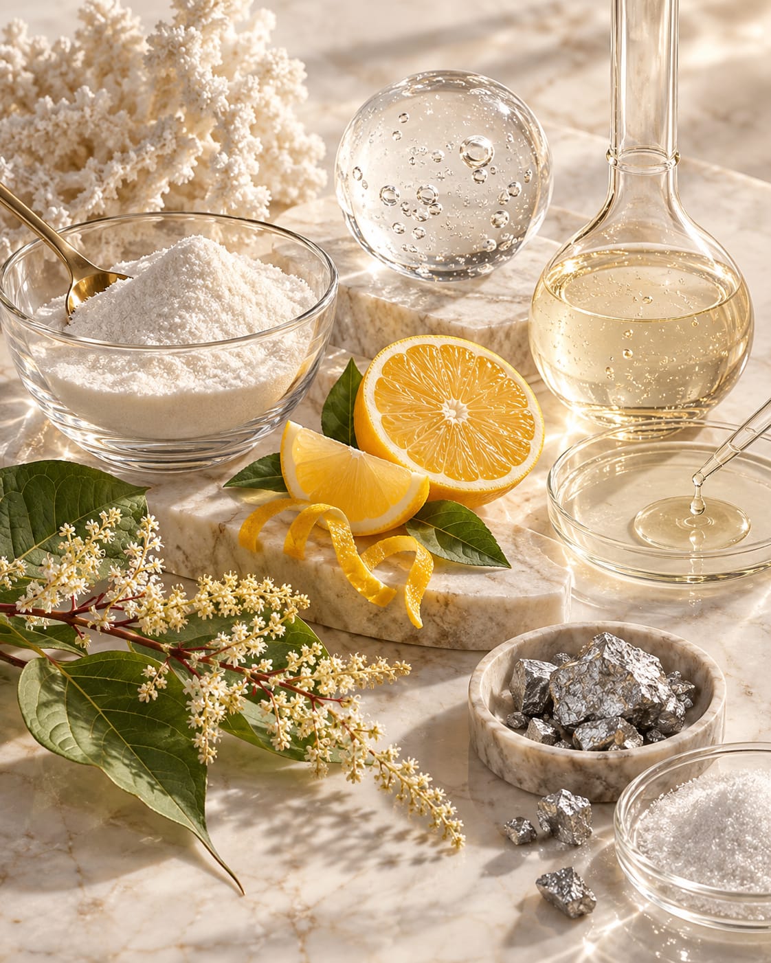 5 actifs clés de notre formule — Glow Mélanine+ — LA MAISON DM